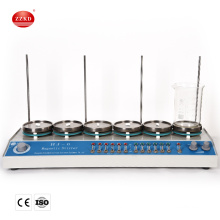 Multipoint Magnetic Stirrer with Hot Plate